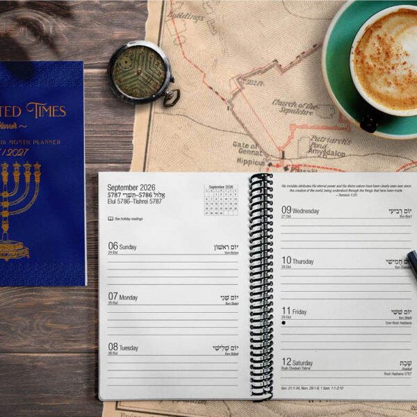 5787 / 2027 Horizontal Planner (USA)