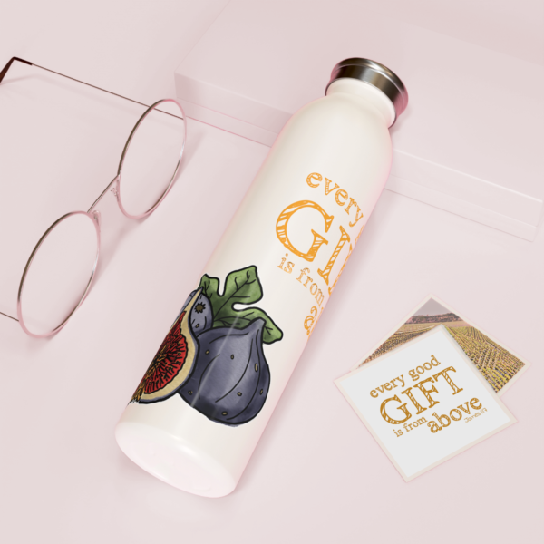 Seven Species Fig Water Bottle